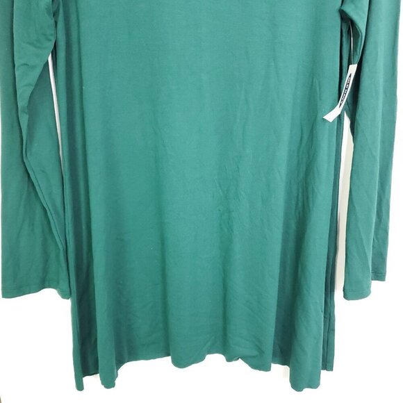 Old Navy Top Womens Medium Green Scoop Neck Basic Casual Stretchy New Tags - Picture 3 of 8